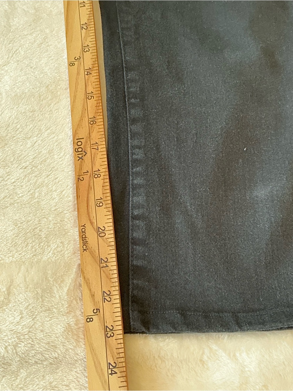Chico’s So Slimming Slim Jeans Black Cropped Stretch Denim Women’s Size 1 Short - Picture 7 of 11
